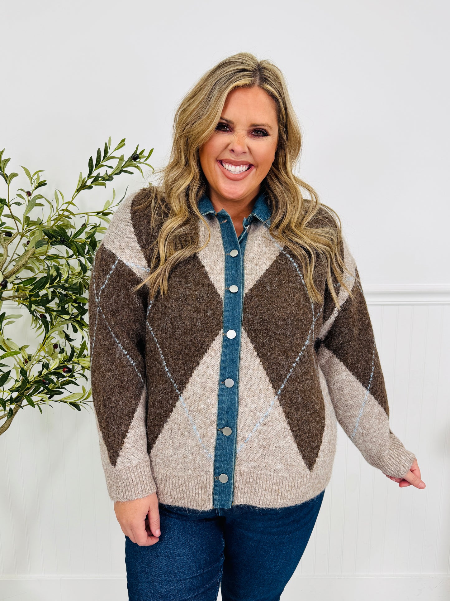 Argyle In Style Sweater