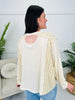 Layered Petals Top in Cream