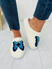 Blue Butterfly Slippers