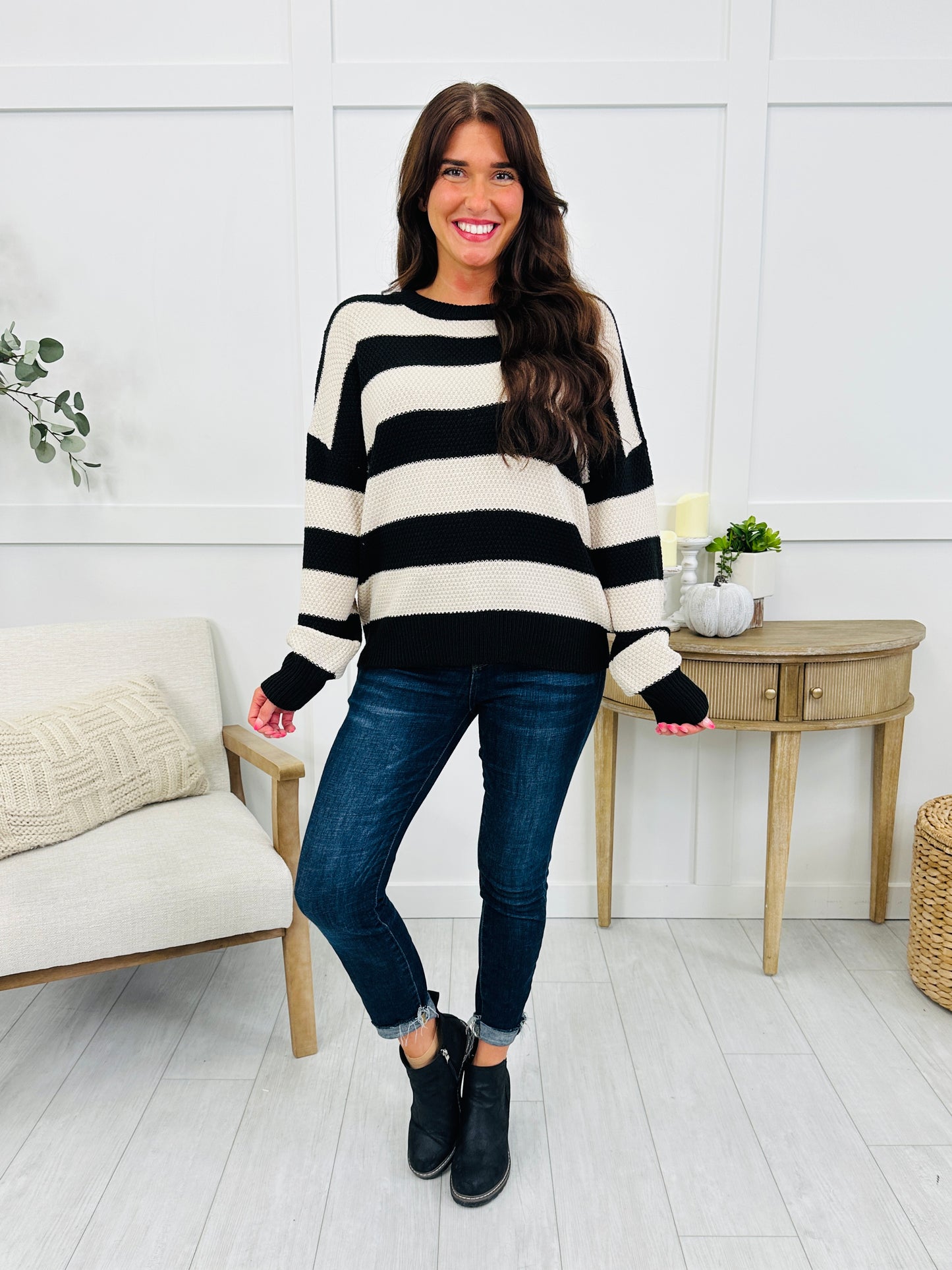 Cabin Daydream Sweater In Black