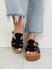 Effortless Edge Sandals In Black