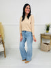 Fall Into Your Cart Tummy Control Wide Leg Jeans