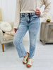 Lovervet I Think I'm in Love Tummy Control Straight Leg Ankle Jeans