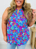 Sunny Days Tank Top in Miami Beach Print