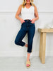 Judy Blue New Beginnings Cuffed Capri Jeans