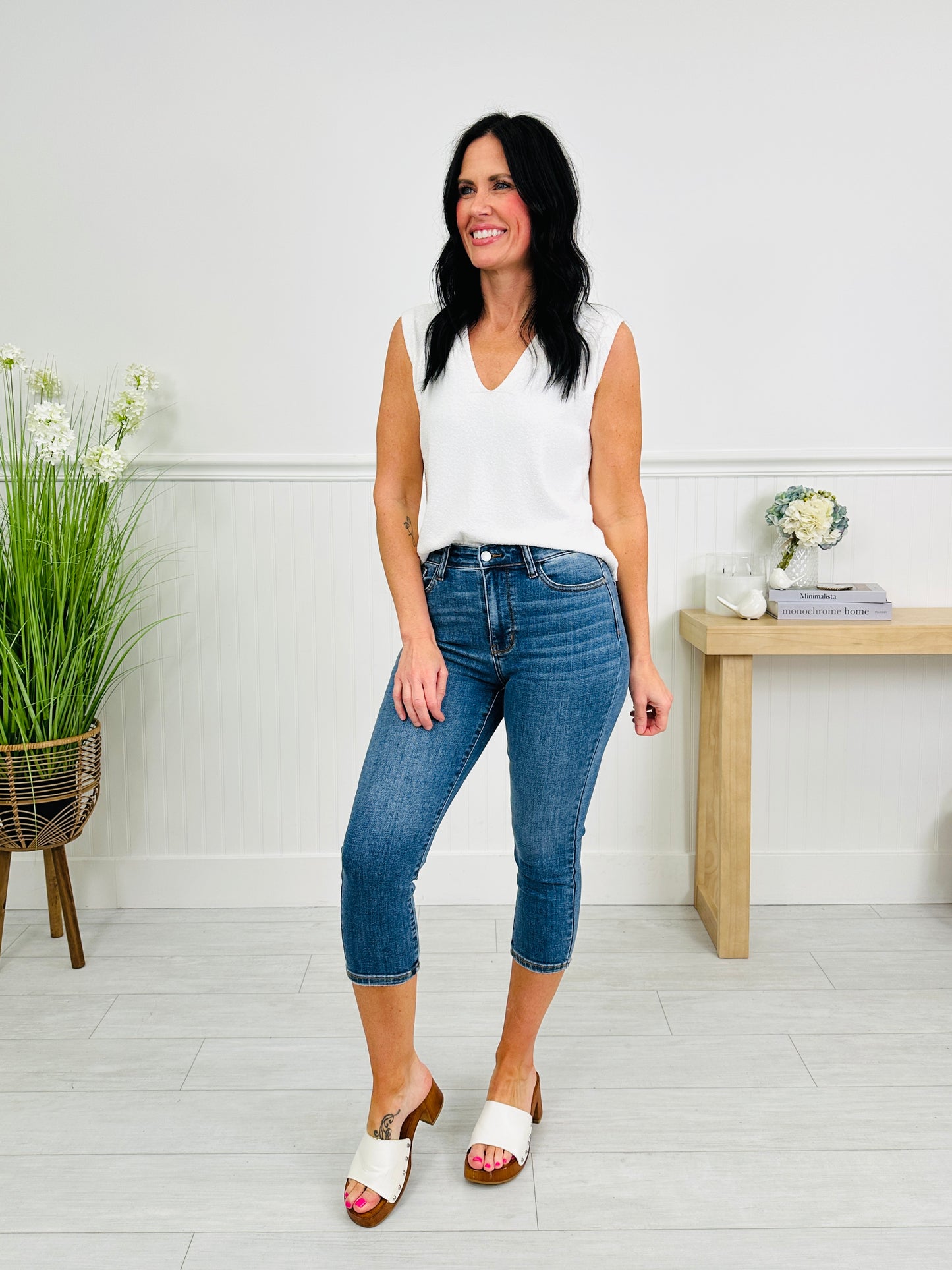 Judy Blue Daily Favorite Capri Jeans