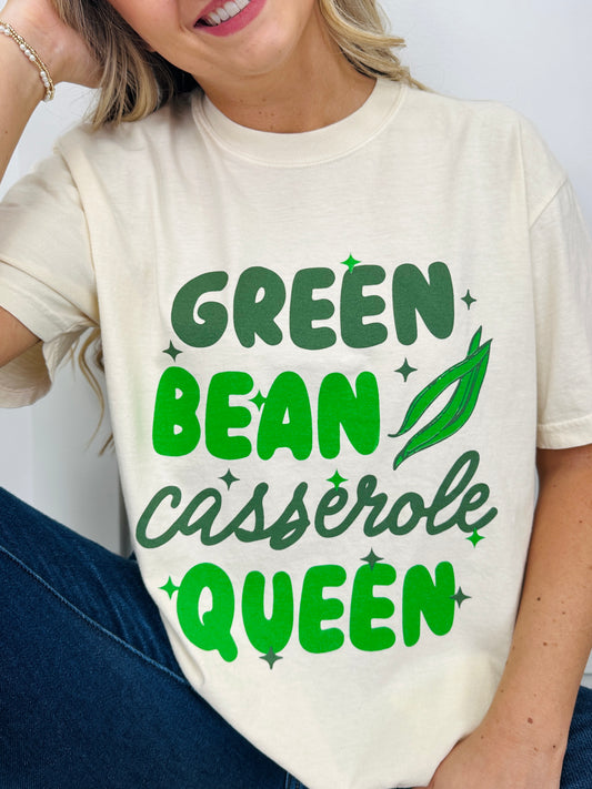 Green Bean Casserole Queen Graphic Tee
