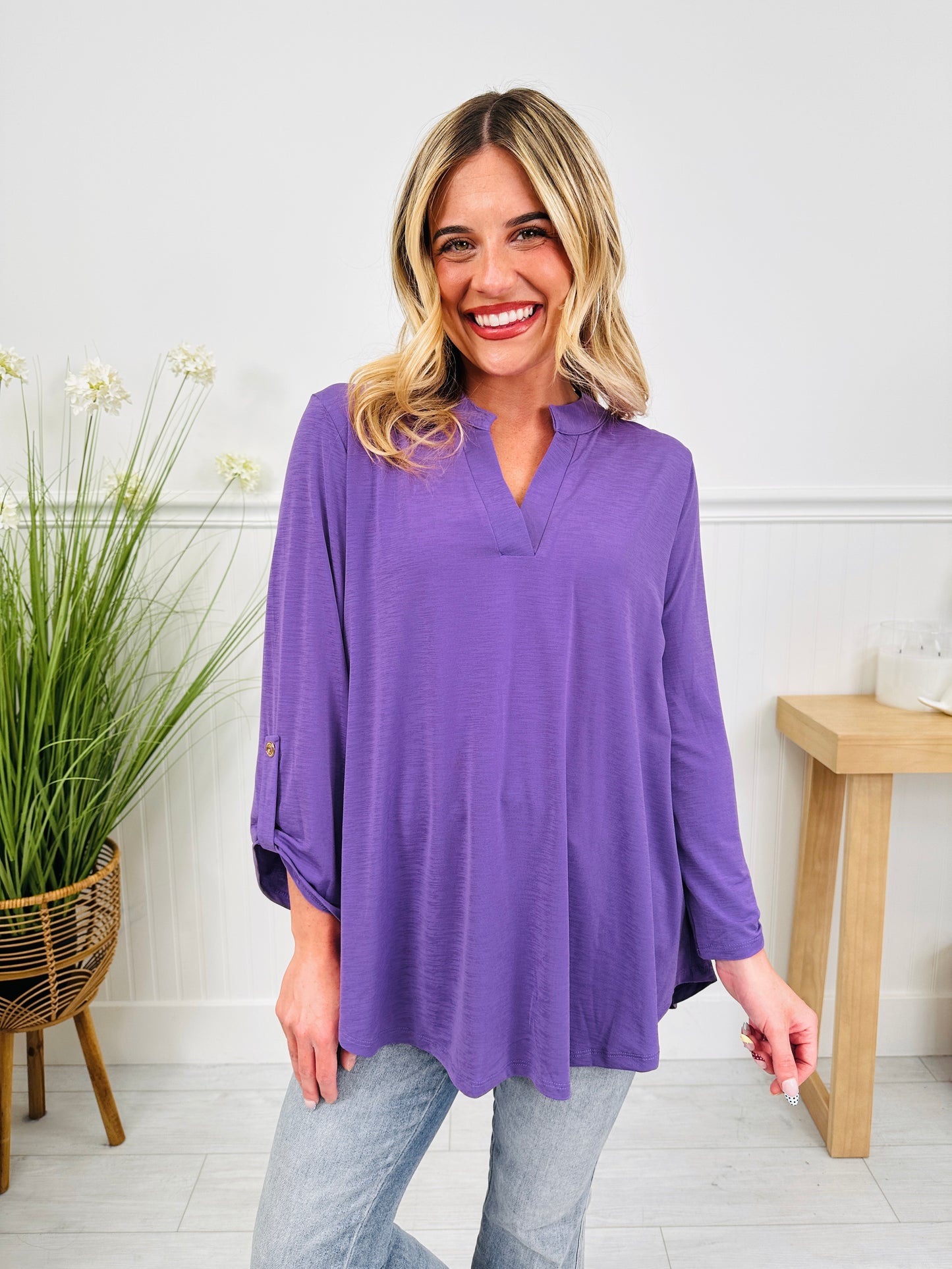 Ready on Repeat Top In Multiple Colors