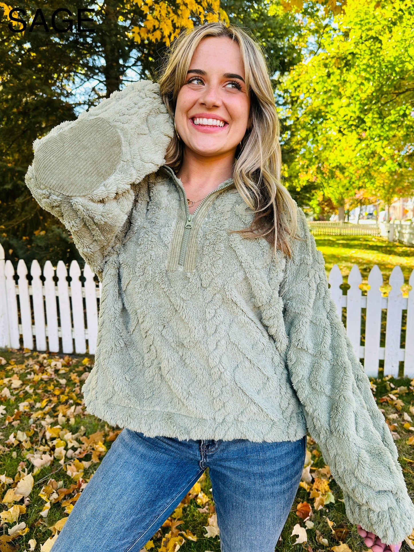 REG/CURVY Fuzzy Hug Plush Pullover- Multiple Colors!