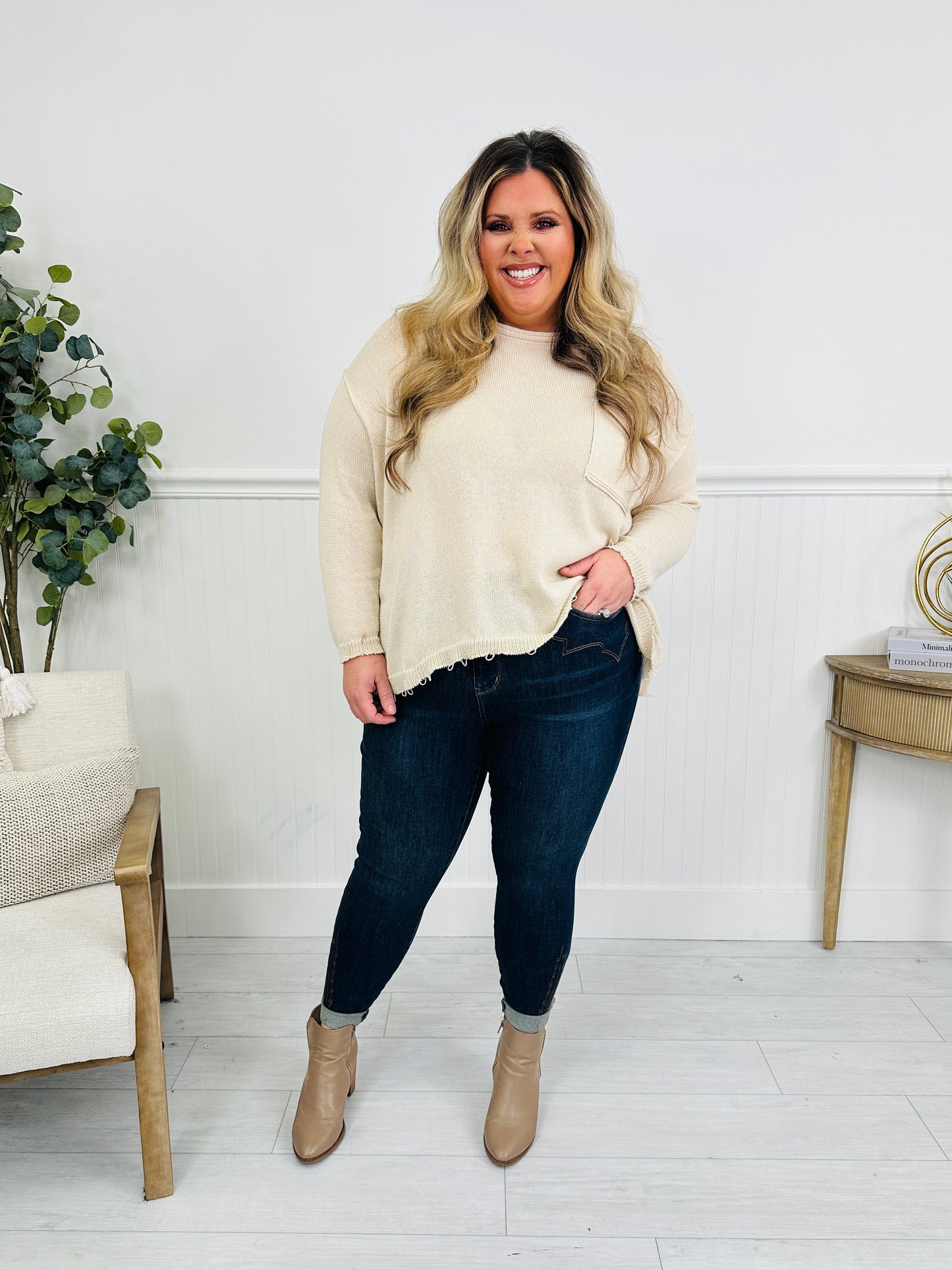 Judy Blue Stitched in Style Skinny Jeans