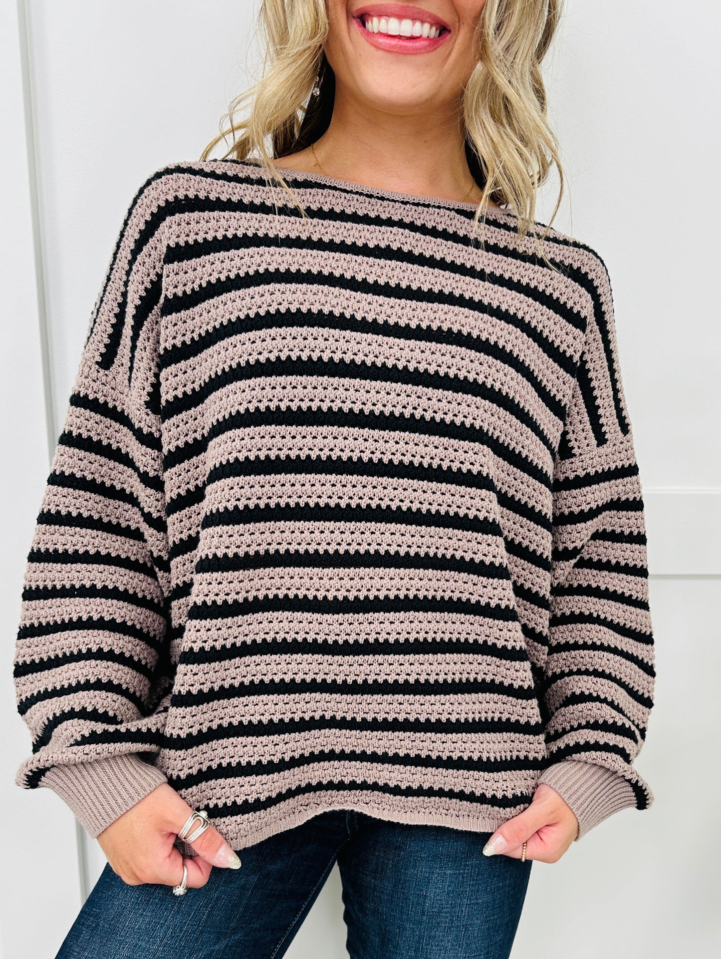 Staying On Trend Sweater- Multiple Colors!