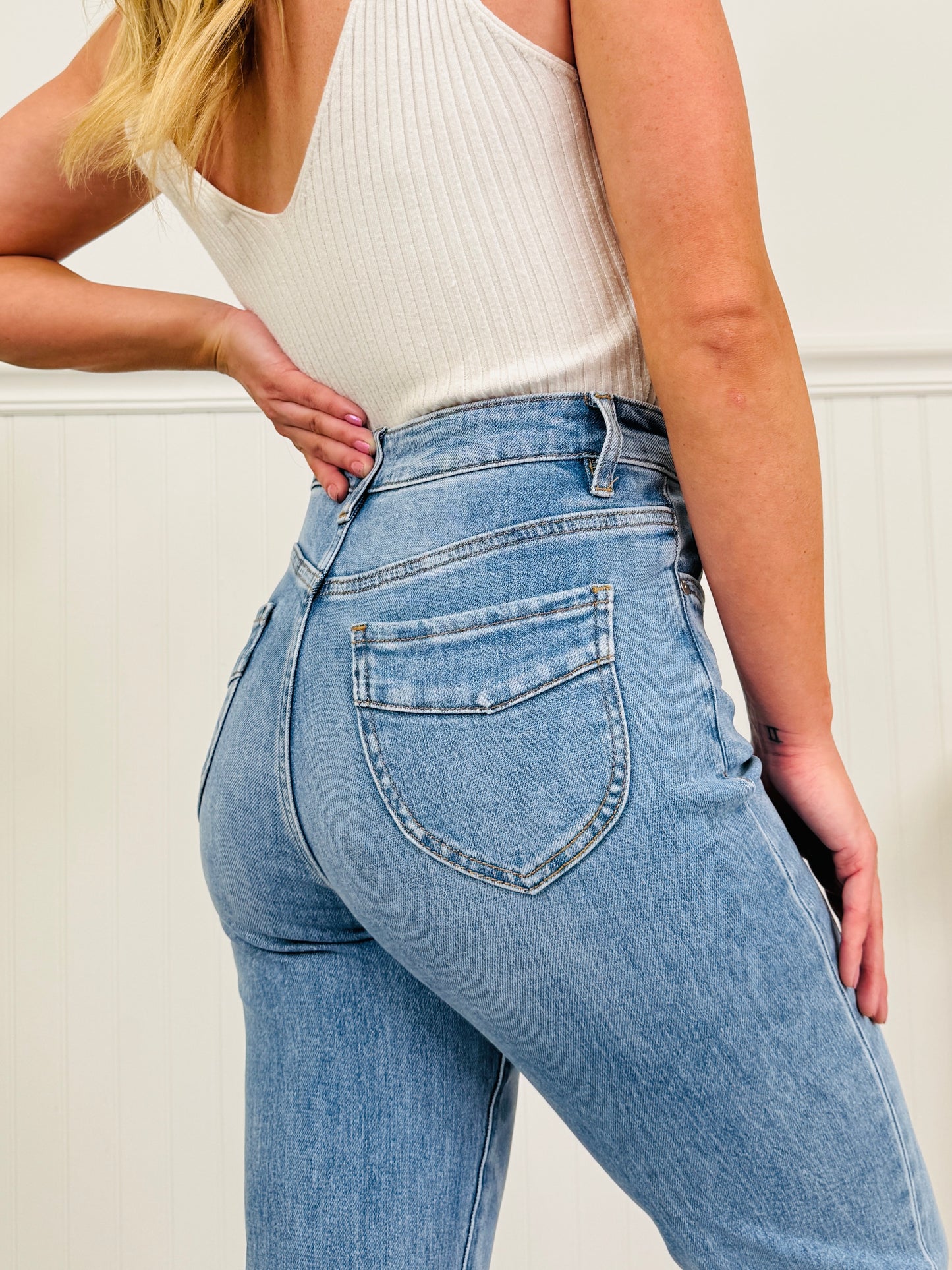 Three Reasons Tummy Control Bootcut Jeans In Multiple Inseams