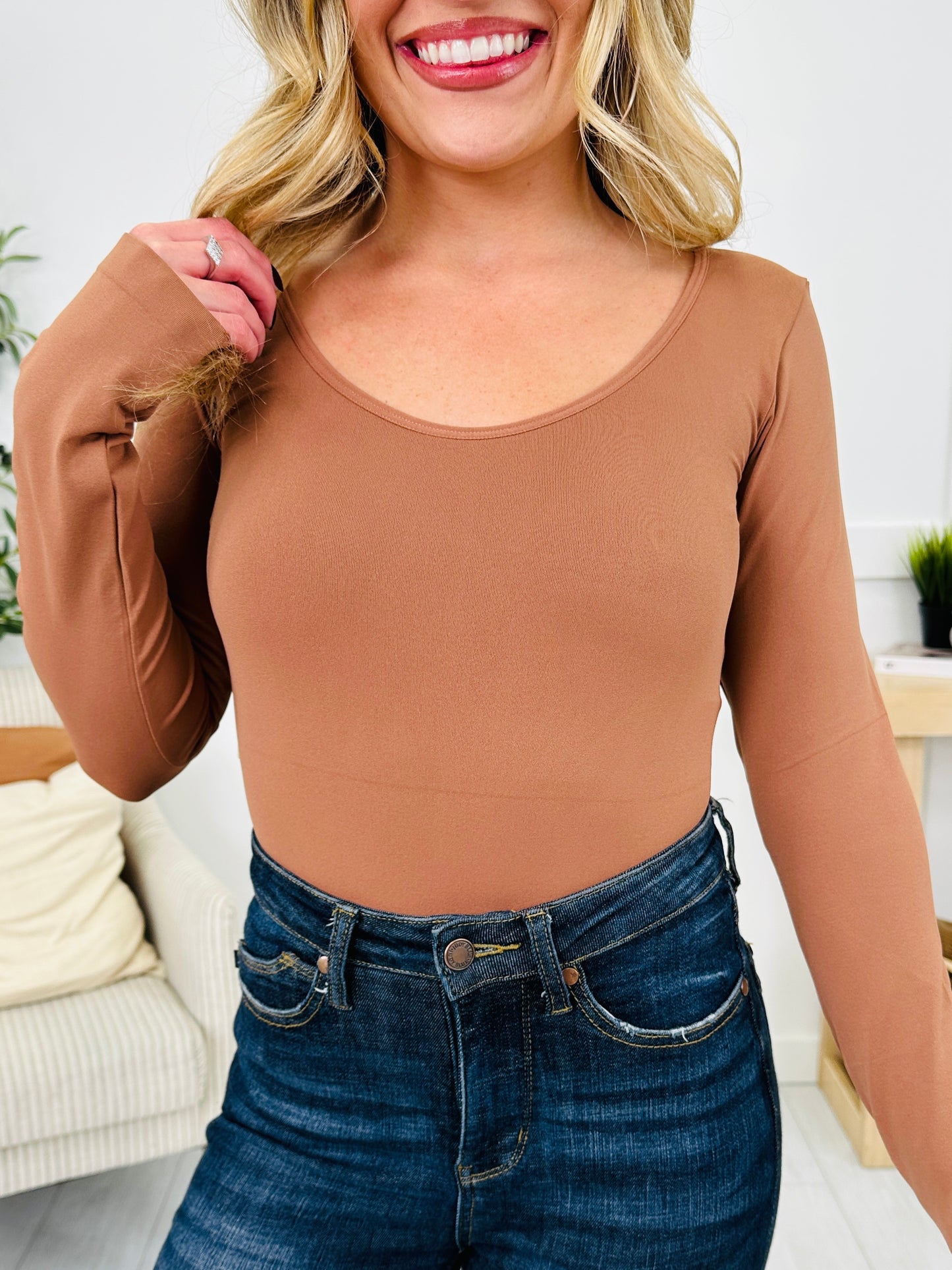 Restock! Seamless Body Contour Long Sleeve Shapewear Bodysuit- Multiple Colors!