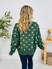 Dot Your Day Pullover In Green