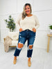 MOCO Exclusive You're My Lover 2.0 Cropped Straight Leg Jeans in Reg/Curvy