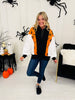 Halloween Happenings Pullover In Pumpkin Print