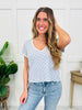 The Soft Contrast Top In Multiple Colors