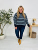 Soft Seasons Sweater In Navy