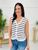 Stripes With A Twist Tank Top