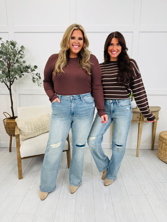 Judy Blue Easy Living Straight Leg Jeans