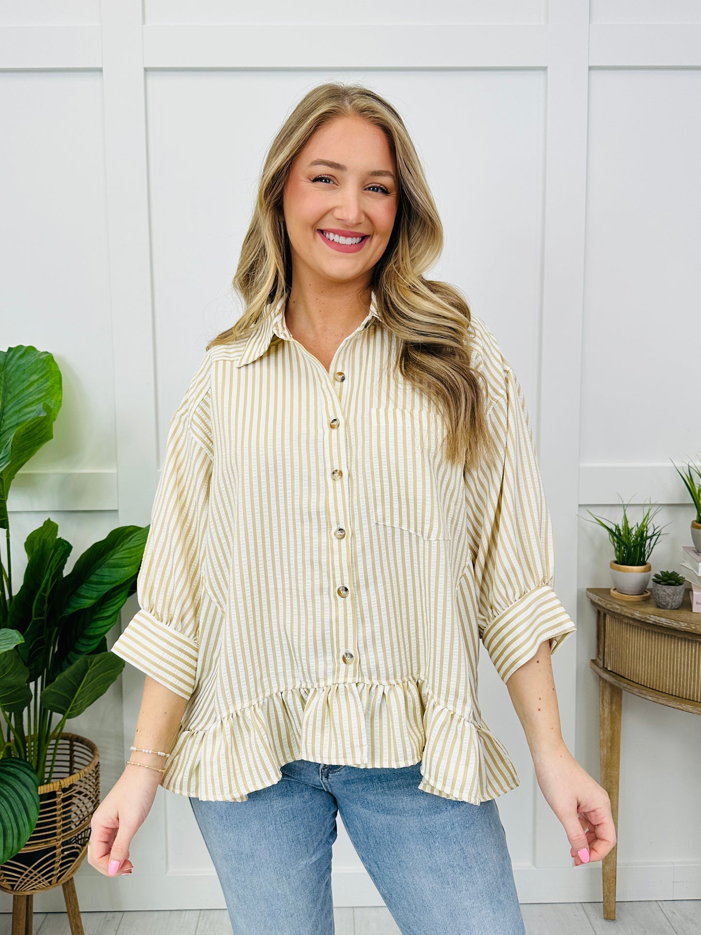 Easy Breeze Stripes Top in Multiple Colors