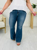 Judy Blue Flare For It Tinted Flare Jeans