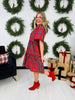 Plaid For The Holidays Dress
