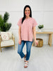 Softly Sunlit Top In Mauve