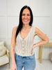 DOORBUSTER! Buttoned Elegance Tank Top- Multiple Colors!