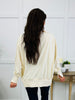 Living For The Weekend Pullover in Milk