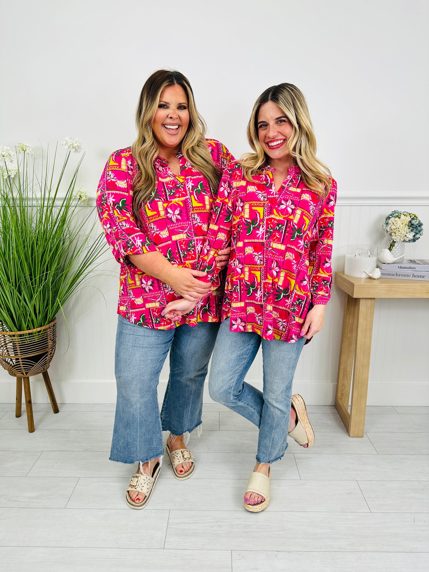 Sweet Like Spring Top in Miami Print