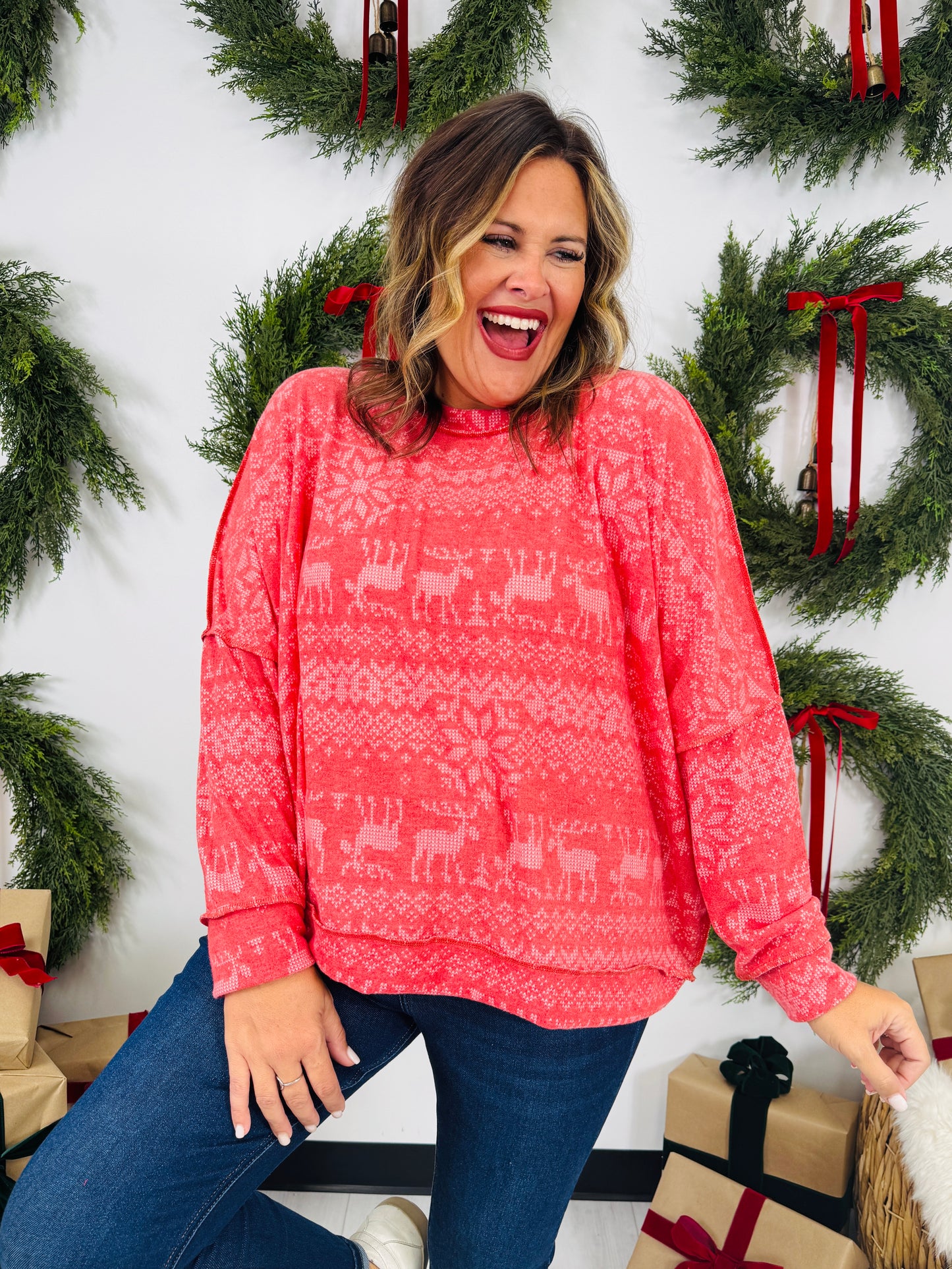 Cabin Cozy Top In Multiple Colors