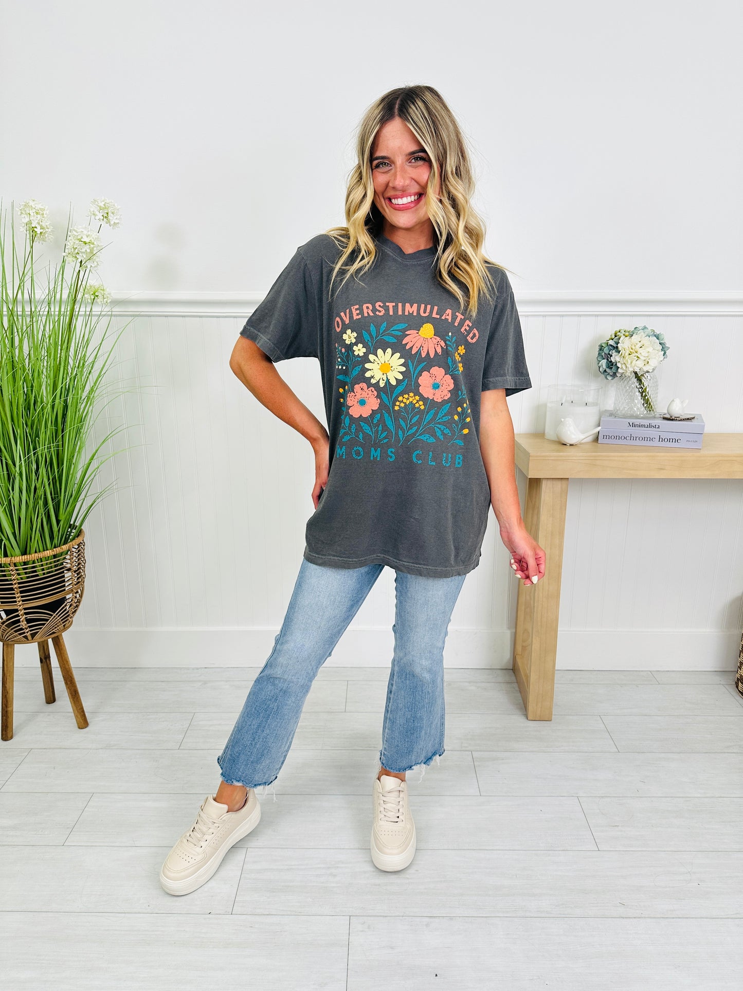 Overstimulated Moms Club Graphic Tee