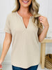 DOORBUSTER! Undone Beauty Top- Multiple Colors!