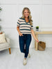 DOORBUSTER! Lines In Motion Top in Ash Jade