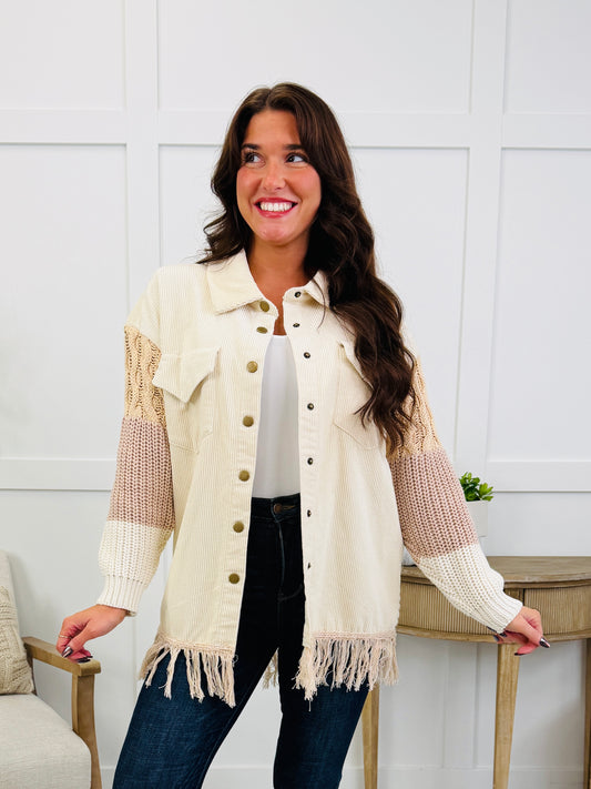 Cream & Cozy Shacket
