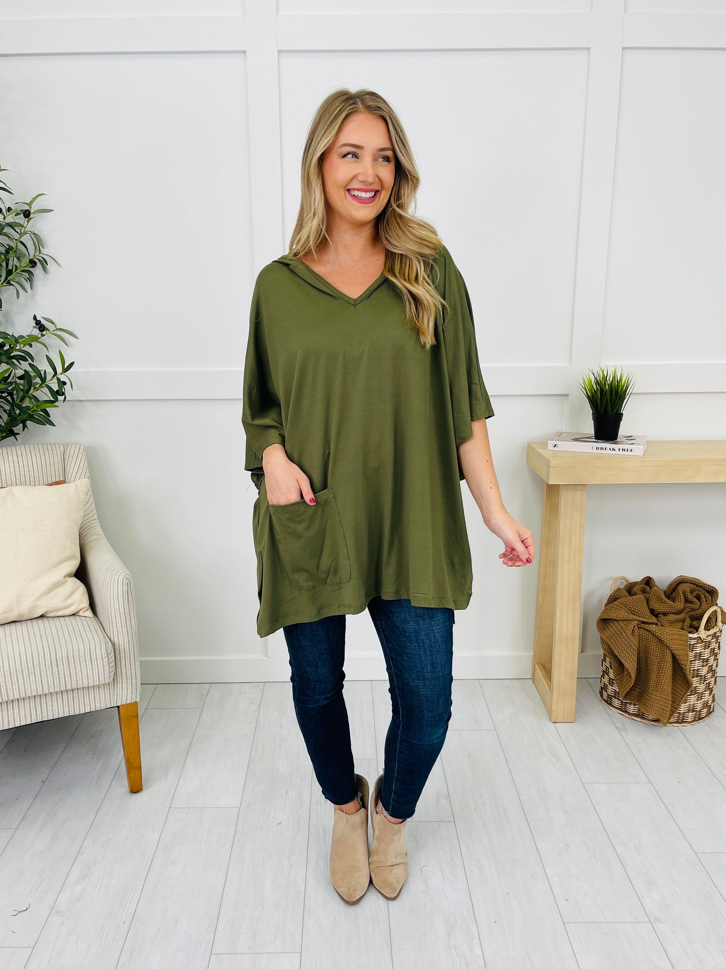 Draped Dash Top- Multiple Colors!