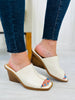 My Flirty Side Wedges In White Multi