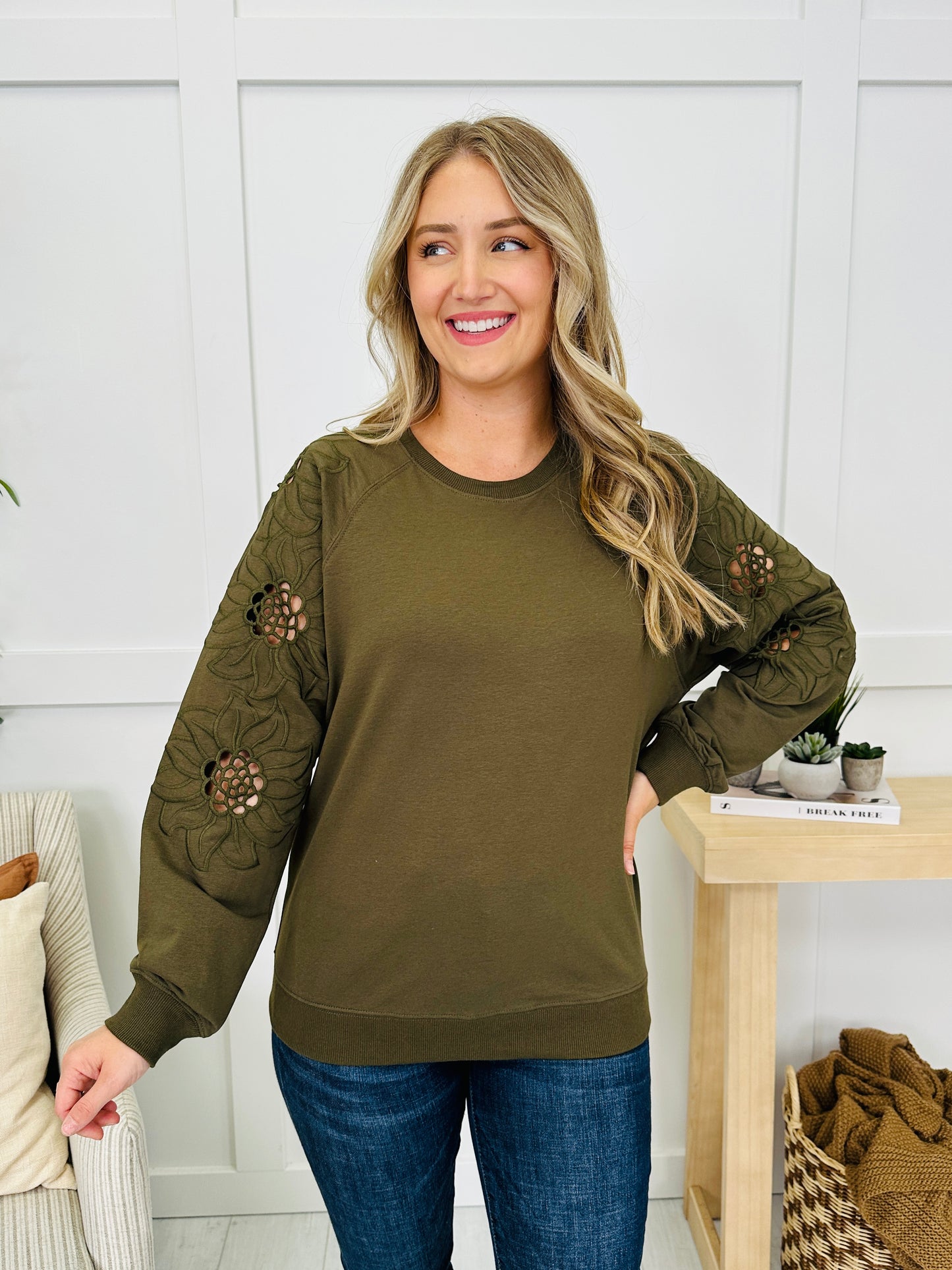 Floral Crossing Top- Multiple Colors!