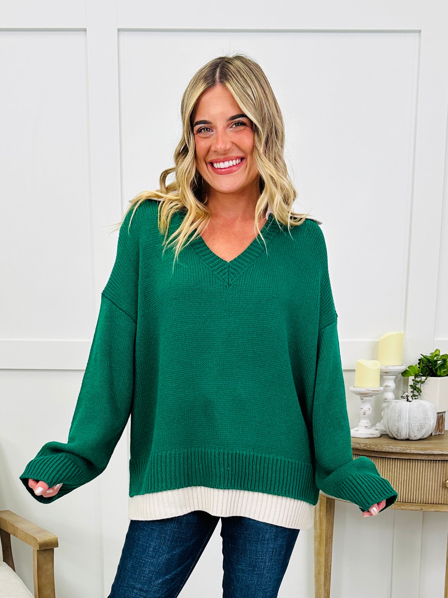 Coastal Comfort Sweater In Multiple Colors