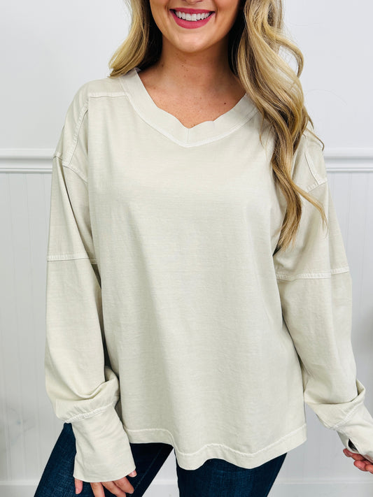 Lost In Comfort Top In Multiple Colors
