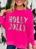 Holly, Jolly, and Sparkle Pullover
