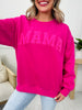 Hey Mama MOCO Exclusive Crewneck In Hot Pink