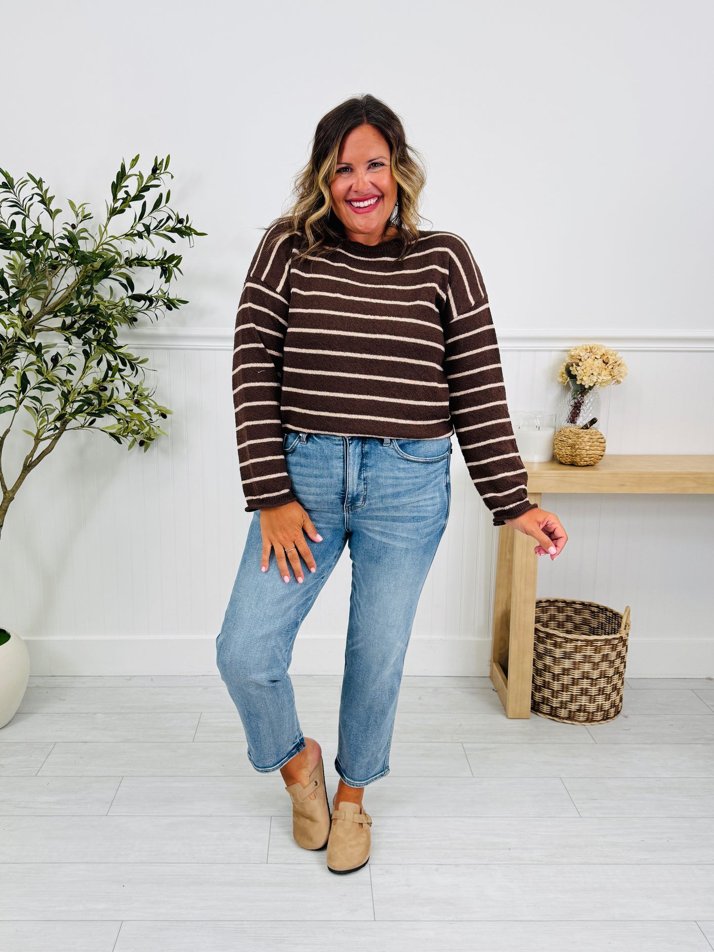 Judy Blue Endless Style Tummy Control Ankle Straight Jeans In Regular And Petite