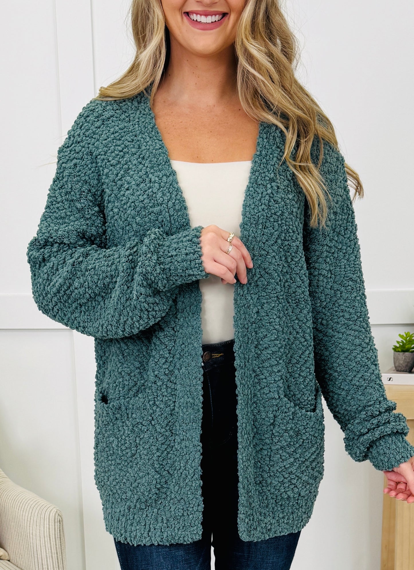 DOORBUSTER! Fleece Feelings Cardigan- Multiple Colors!