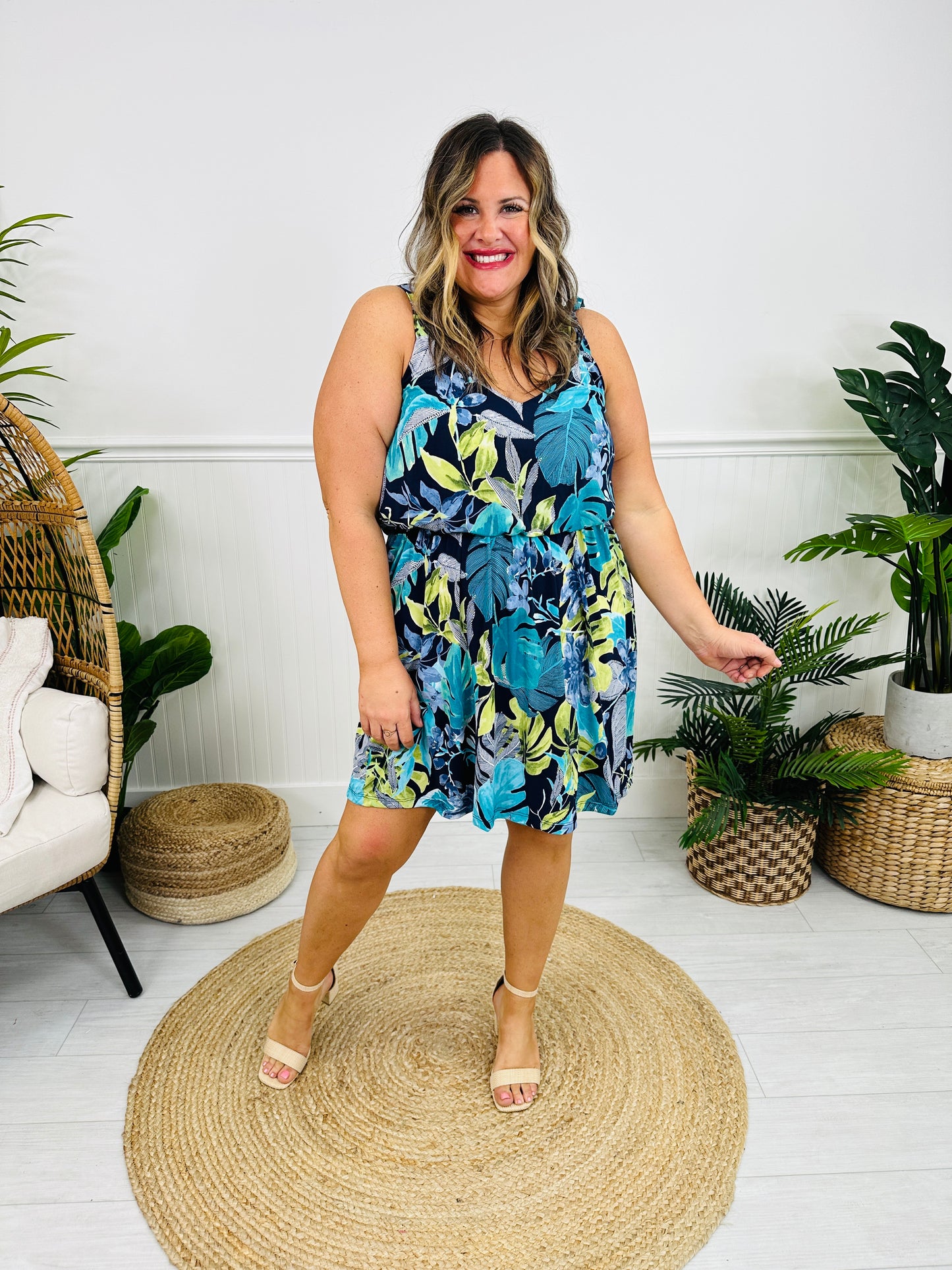 Step Into Tropics Dress