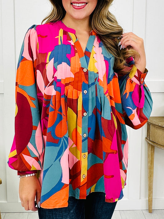 Painted Paradise Top