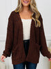 DOORBUSTER! Fleece Feelings Cardigan- Multiple Colors!
