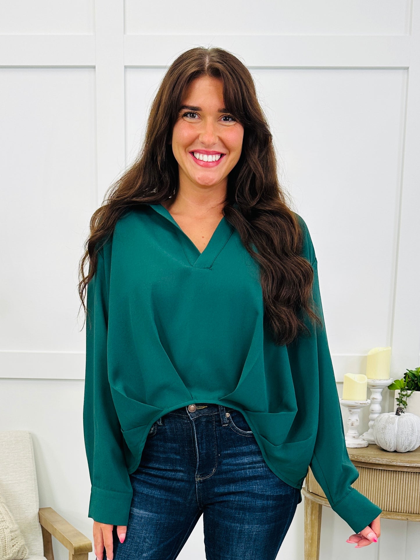 Main Event Blouse In Multiple Colors