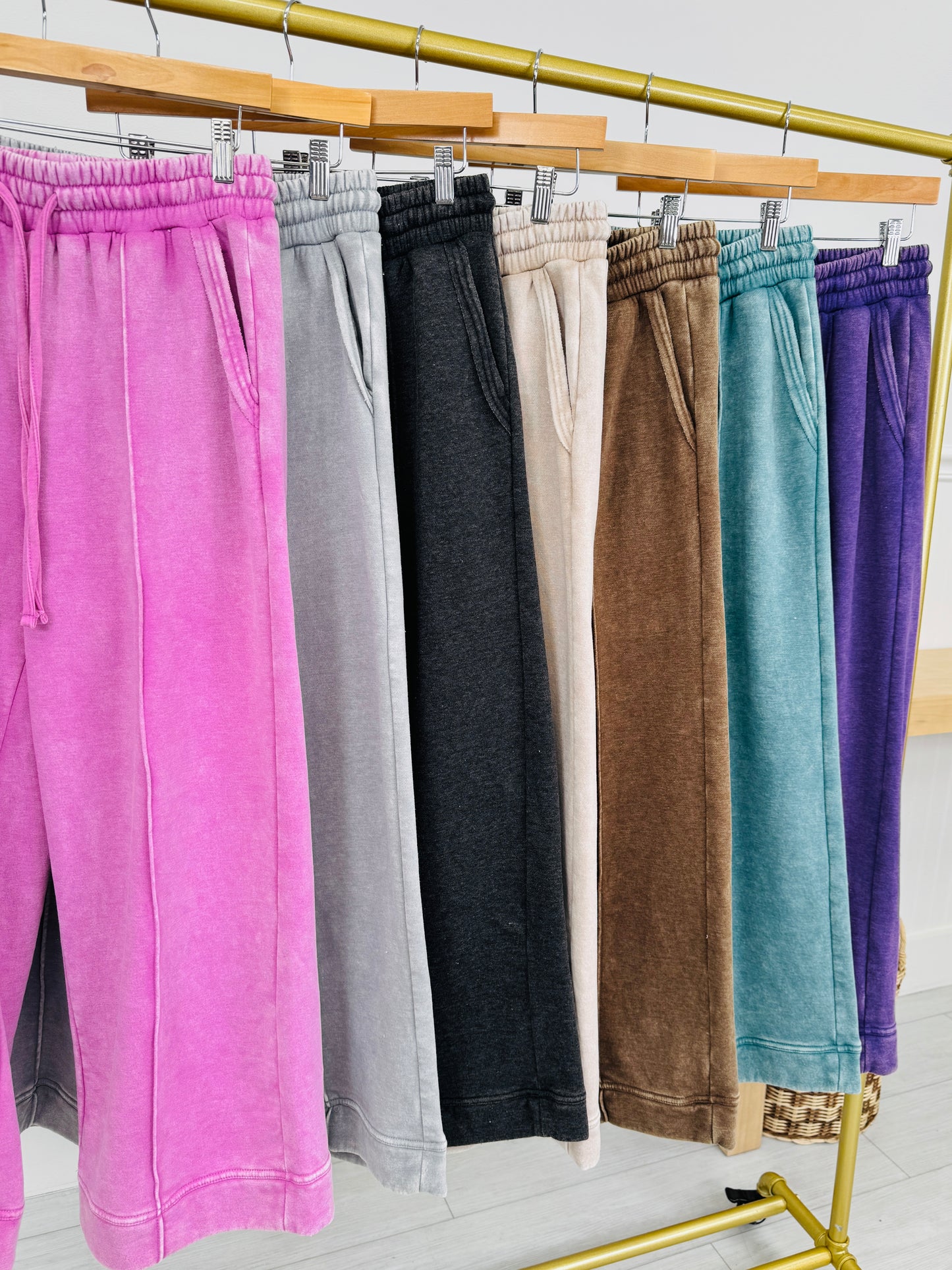 Come As You Are Pants In Multiple Colors